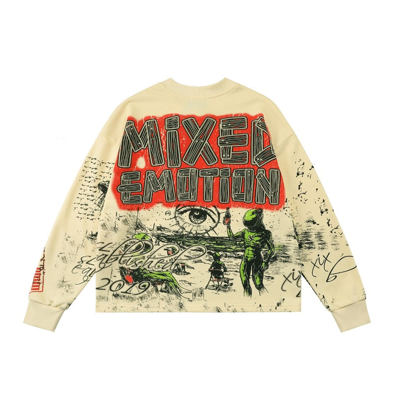 Mixed Emotion Long Sleeved Shirt