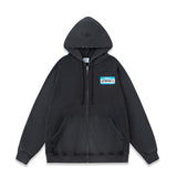 Vetements Hoodie Loose Zip Sweatshirt Coat Hoodie