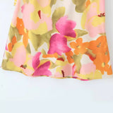 Women Skirt Summer Skirt High Waist A- line Skirt