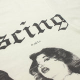 Hip-hop t shirts american high street half sleeve vintage washed retro distressed loose short sleeve t-shirt style