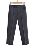 Women Sweatpants Spring Loose Split Suit Pants