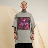 Men T Shirt Vintage Half Sleeve Tee