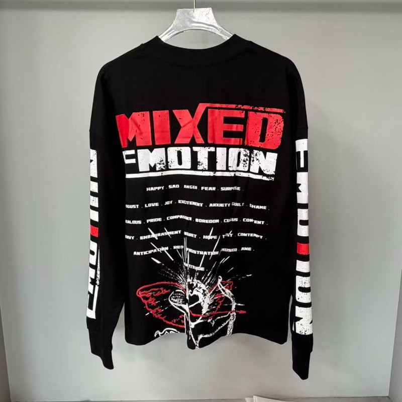 Mixed Emotion Long Sleeved Shirt