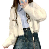 Women Knitwear Fall/Winter Loose Knitted Cardigan