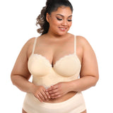 Full figure bra high support shaping lace beautiful back