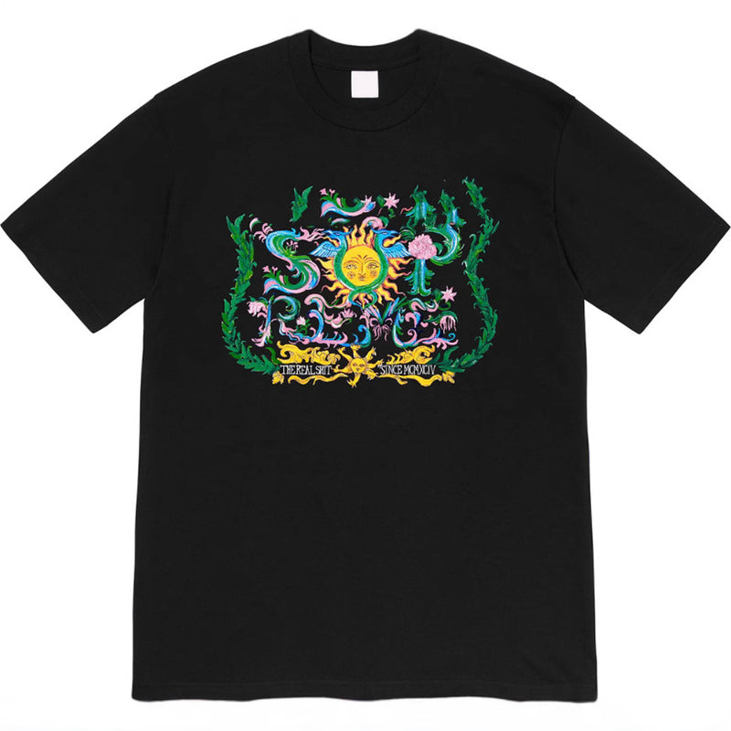 Mens T-shirts SS21 Crest Tee Emblem Totem Flower Sun Opening Season Short Sleeve T-Shirt