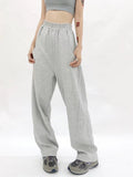 Women Sweatpants Loose Casual Straight-Leg Wide Leg Sweatpants