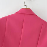 Women Suits Spring and Autumn Suit Sexy Long Sleeve Slim Fit Midriff-Baring Bandage Small Top