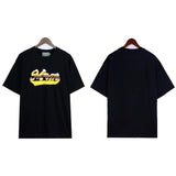 Denim Tears T Shirts Kapok Vintage Portrait Oil Painting Print Loose-Fitting Casual round-Neck Short Sleeve T-shirt