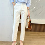 Women Sweatpants Straight-Leg Pants Casual Pants