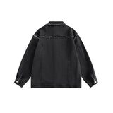 Unisex Jacket Vintage Denim Jacket for Men and Women Couple Loose Cardigan Coat
