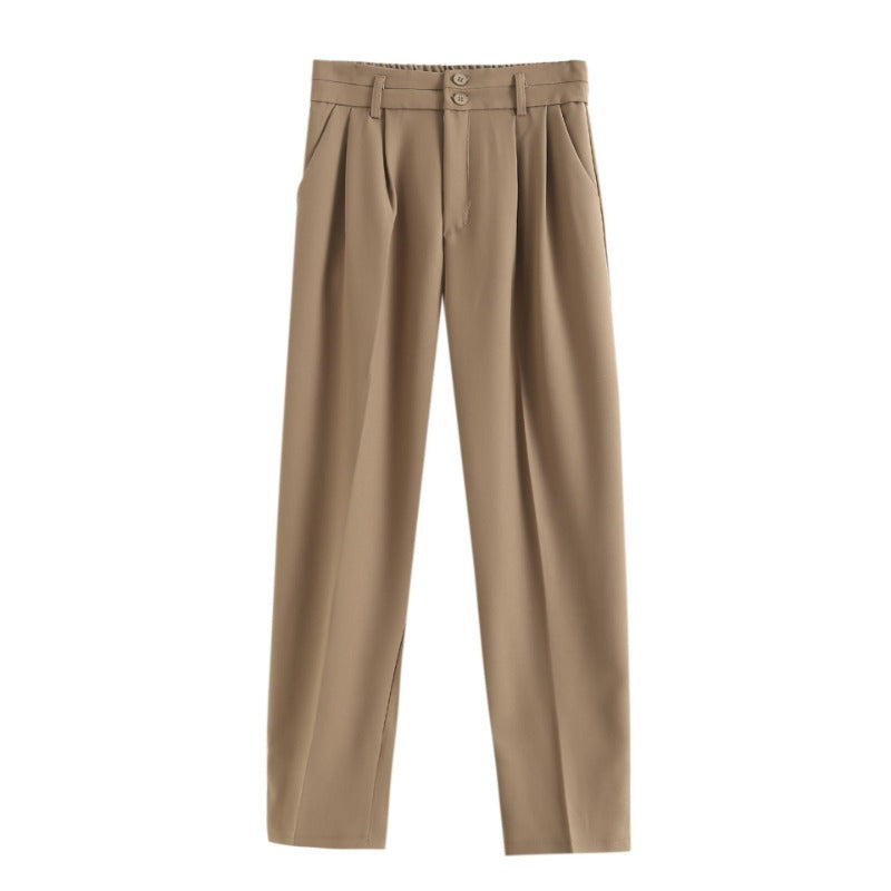 Women Sweatpants Summer Black Suit Pants Straight Harem Pants Pants