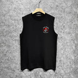 Amiri tank top hat big gray wolf printing