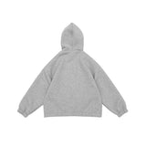 Unisex Jacket Relaxed-Fit Hoodie Top Coat Cotton Sweater Jacket