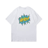 Drew house tshirt r streetwear brand d@ew creative letter graphic short sleeve wholesale single piece