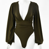 Women Jumpsuit Sexy Long Sleeve Jumpsuit