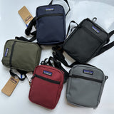 Men Casual Bags PA Autumn and Winter Men's Shoulder Crossbody Shoulder Bag Mobile Phone Bag