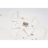 Gallery Dept Jacket Hand Painted Ink Splashing Multi Pocket Tooling Jacket Lapel Jacket