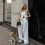 Women Sweatpants Fall Loose Casual Straight-Leg Harem Pants
