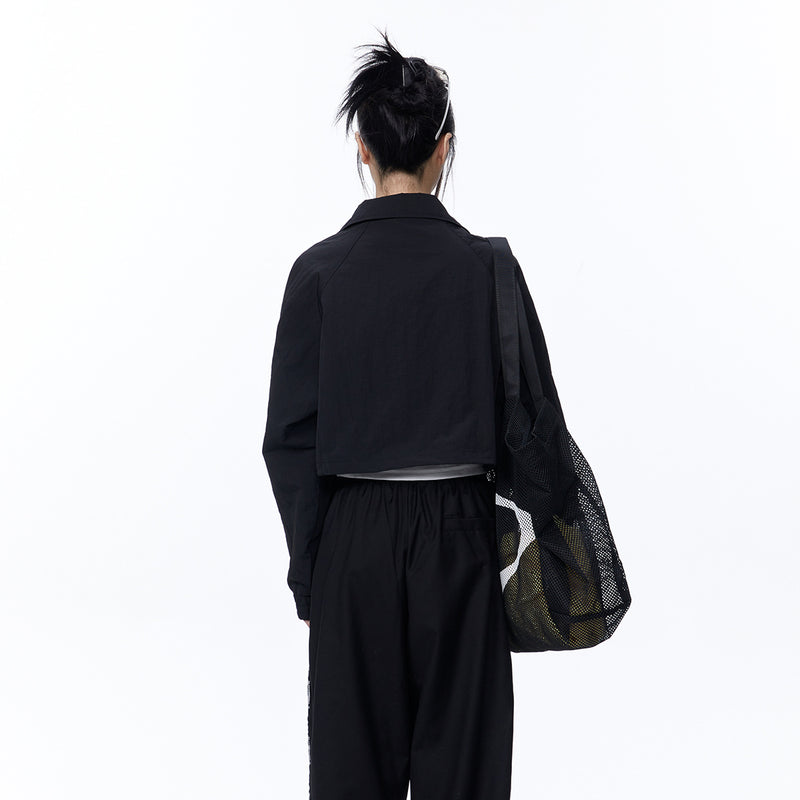 Unisex Jacket Autumn Drawstring Cardigan