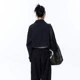 Unisex Jacket Autumn Drawstring Cardigan