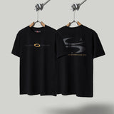 Travis Scott T Shirts Cactus Jack X Air Jordan joint short sleeve