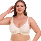 Full figure bra sports without wire