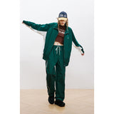 Unisex Jacket Spring and Autumn Vintage Sports Jacket for Men and Women Couple Splicing Coat