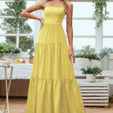 Women Dress Backless Slip Dress