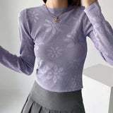 Women Sweater Knitwear Spring/Summer Knitwear Loose Sexy Hollow out Knitwear