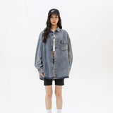 Unisex Hoodie Autumn Overlapping Pocket Jacket