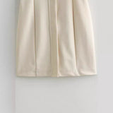 Women Dresses Summer Slim Fit Short Dress Stand Collar Sexy Skirt (Xds0414)