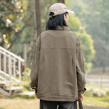 Unisex Shirts Autumn Pocket Jacket