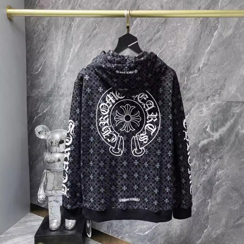 Chh Chrome Hearts Hoodie Fall/Winter Classic Horseshoe Casual Hooded Sweater