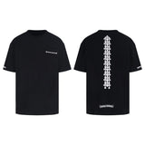 Ch hip-hop t shirts ch short-sleeved american back with a bunch of crosses short-sleeved loosecasualheavy weight short-sleeved high street easiest for match