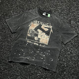 saint m t shirts s.m collaboration graphic crewneck t-shirt