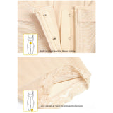 Tummy control butt lift zipper shapewear