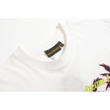 Drew house tshirt r collection d@ew coconut tree letter graphic crew neck pullover short sleeve wholesale single piece