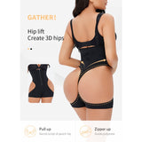 Shapewear bodysuit high waist tummy control, hip lift