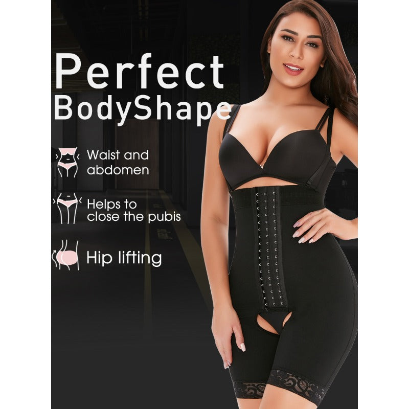 High-waisted tummy control shapewear