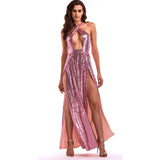 Women's Evening Gown Sexy Backless Women's Long Dress
