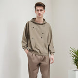 Men Hoodie Hooded Sweater Men and Women Loose