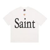 saint m t shirts s.m vintage high street casual crew neck pullover short sleeve tee
