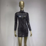 Women Dresses Long Sleeve Party Dress Skirt (Otn202404)