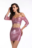 Women's Evening Gown V-neck Sexy Backless Large Swing Dress Skirt