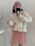 Women Knitted Cardigan Spring Sweater Coat Loose Sweater Cardigan