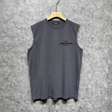 Amiri tank top with strange letter printing