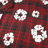 Denim Tears Shirt Kapok Plaid Long sleeve shirt
