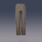 MIJKO Men's Vintage Pants MIJKO Tooling Multi-Pocket Pants Men's and Women's RICK Style Straight Casual Pants