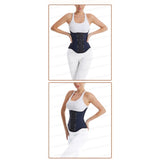 Waist trainer latex body shaping tummy tuck belt